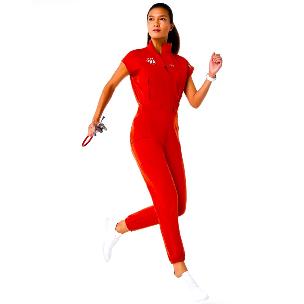 FIGS Team USA Scrub Jumpsuit